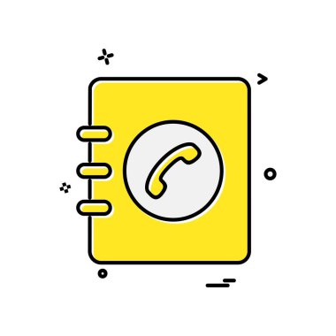 defter simge tasarlamak vektör