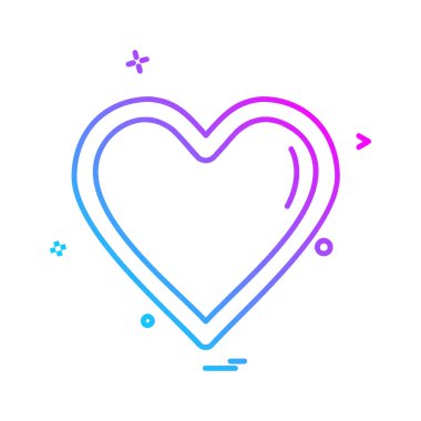 Sevgililer günü simge tasarlamak vektör 