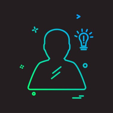 İş simgesi tasarım vektörü 