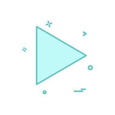 Kullanıcı arayüzü düğmesi simge tasarım vektörü