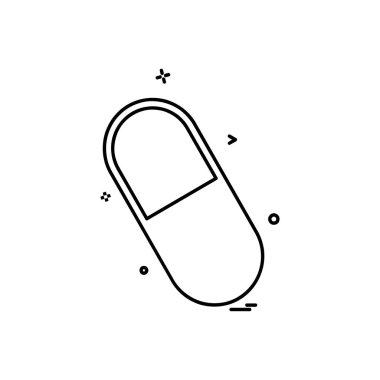 Tıp simgesi tasarım vektörü