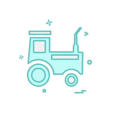 Kamyon simgesi tasarım vektörü