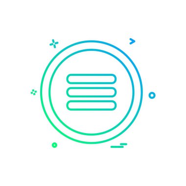 Kullanıcı arayüzü düğmesi simge tasarım vektörü