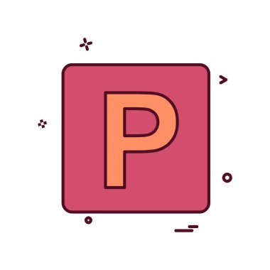 Park simge tasarlamak vektör