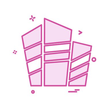 Emlak simge tasarlamak vektör