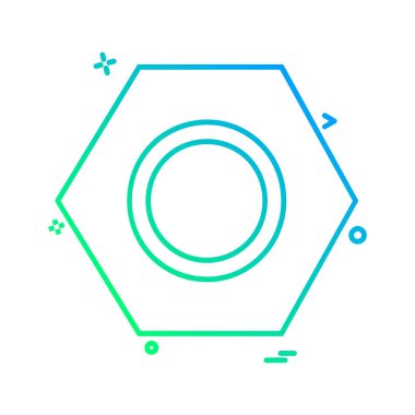 Fındık simge tasarlamak vektör 