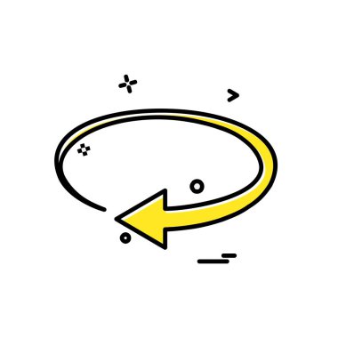 Simge tasarım vektörünü tazele