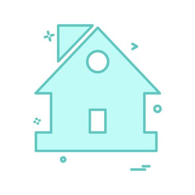 Emlak simge tasarlamak vektör