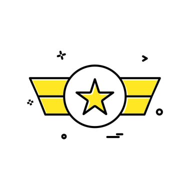 ödül şampiyonu ödül simge vektör tasarımı