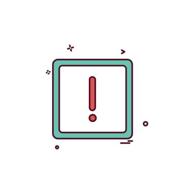 Bilgi simgesi tasarım, renkli vektör çizim