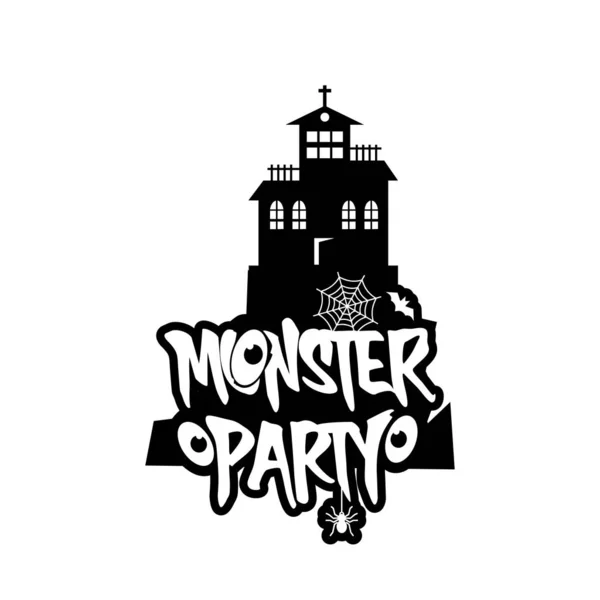 Monster Part Design Med Kreativ Design Vektor — Stock vektor