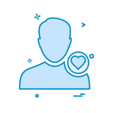 Avatar simge tasarlamak vektör