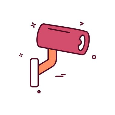 Kamera simgesi tasarım vektörü