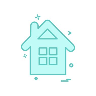 Ev simge tasarlamak vektör