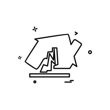 Ev simgesi tasarım vektörü