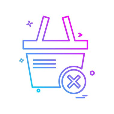 Alışveriş simge tasarlamak vektör 