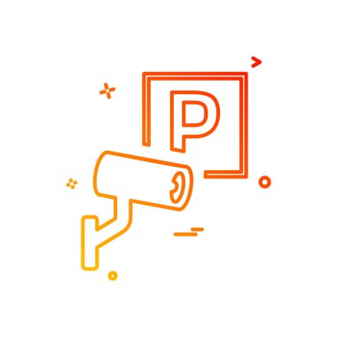 Seyahat simgesi tasarım vektörü