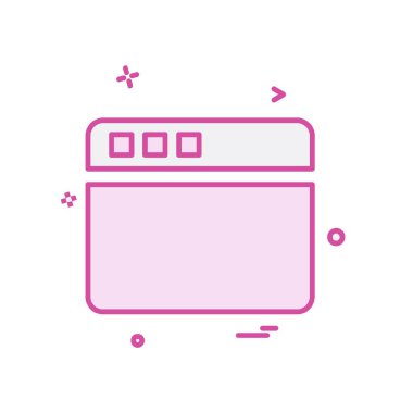 Web simge deisgn vektör