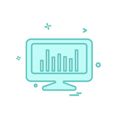 Bilgisayar simgesi tasarım vektörü