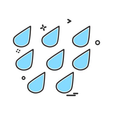 Hava simgesi tasarım vektörü