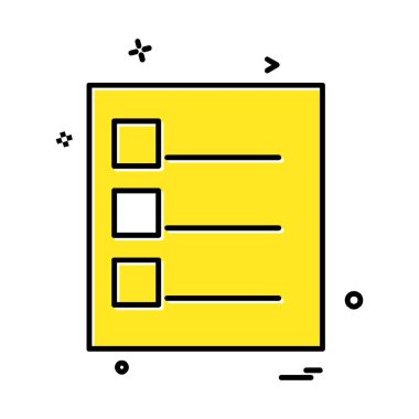 Tıbbi simge tasarım, renkli vektör çizim