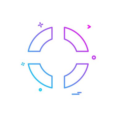 Yüzme simge tasarlamak vektör