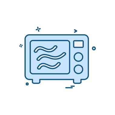 Mutfak simgesi tasarım vektörü 