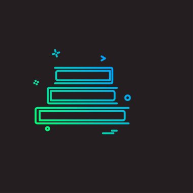 Okul simgesi tasarım vektörü 