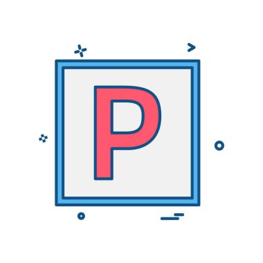 Park simge tasarlamak vektör