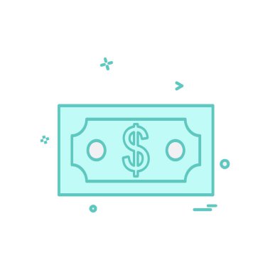 Doları simge tasarlamak vektör 