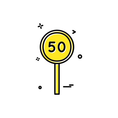 50 vurucu kriket ikonu vektör tasarımı