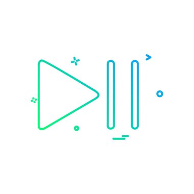 Ortam simgesi tasarım vektörü