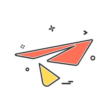 Simge tasarım vektörünü gönder