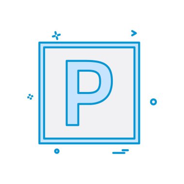 Park simge tasarlamak vektör