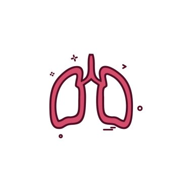 Tıbbi simge tasarım, renkli vektör çizim