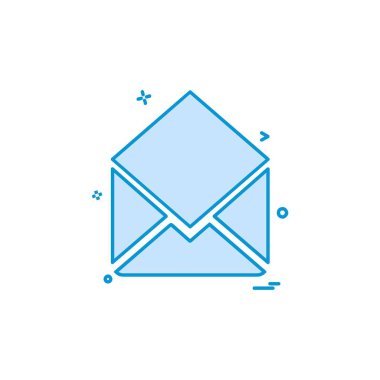 İleti simge tasarlamak vektör