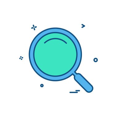 Arama simge tasarlamak vektör