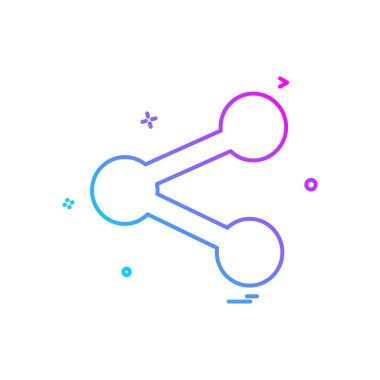 Simge tasarım vektörünü paylaş