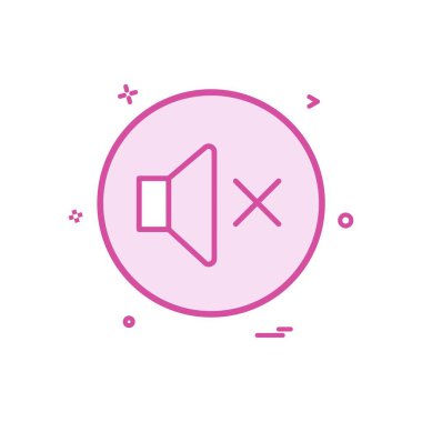 ses hacmi simge vektör tasarımı