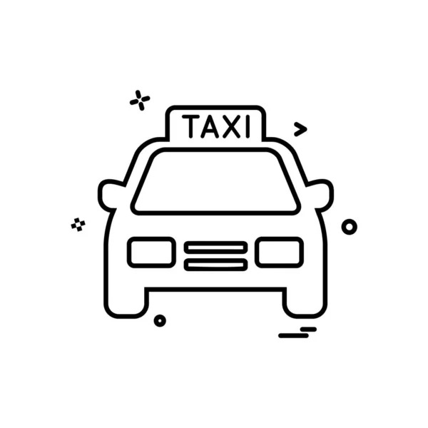 Οδηγός Σχεδίασης Εικονιδίων Ταξί — Διανυσματικό Αρχείο