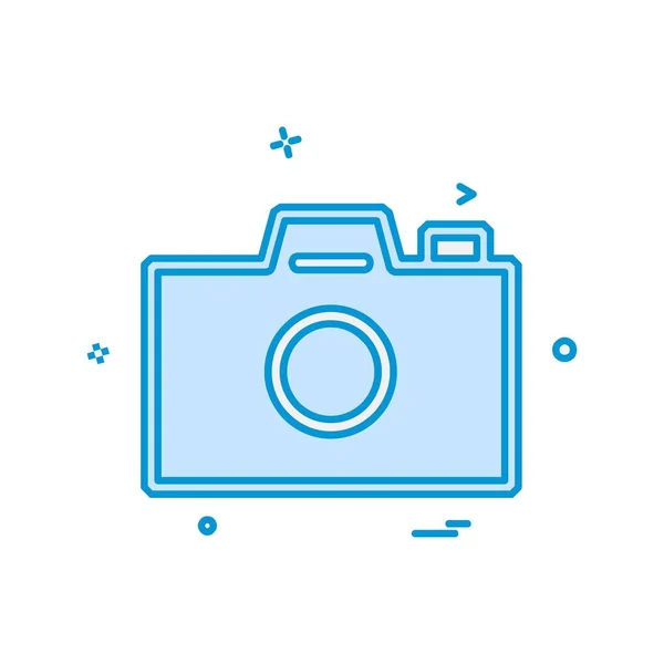 Ontwerp Camera Icoon Vector — Stockvector