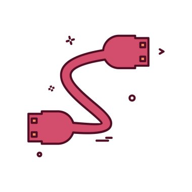 Tel simge tasarlamak vektör