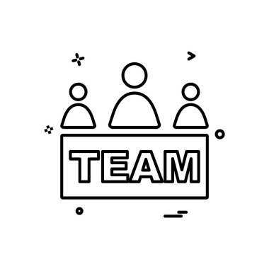 Grup avatar simge tasarım vektörü