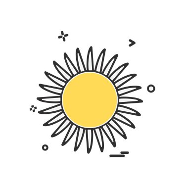 Weather simge vektör beyaz arka plan üzerinde