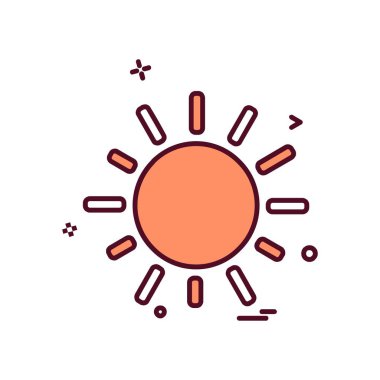 Piknik simgesi tasarım vektörü 