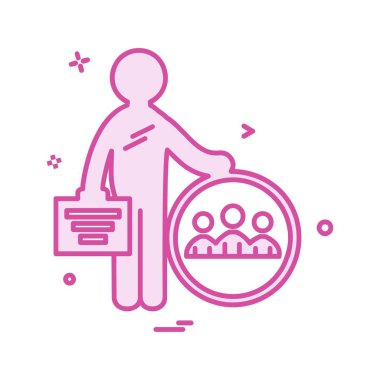 İş simge tasarlamak vektör 