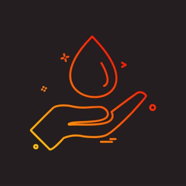 Tıbbi simge tasarım, renkli vektör çizim