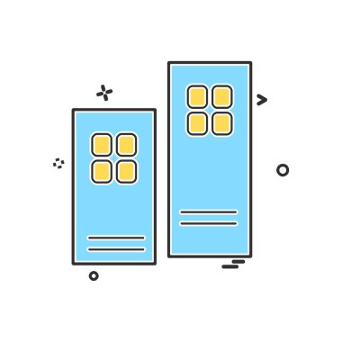 Dosya simgesi tasarım vektörü