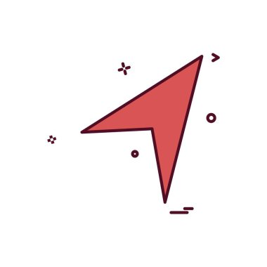 Simge tasarım vektörünü gönder