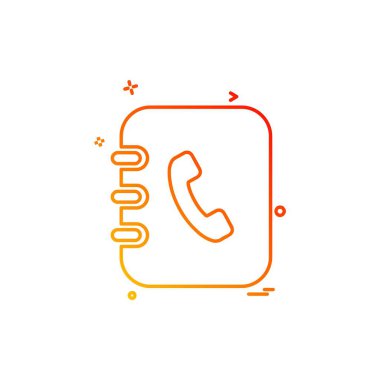 Kişi listesi tasarım vektörü